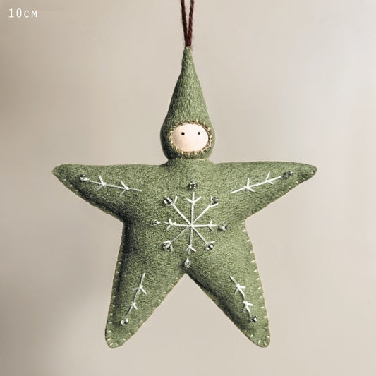 Large Felt Star Baby Hanging Decoration