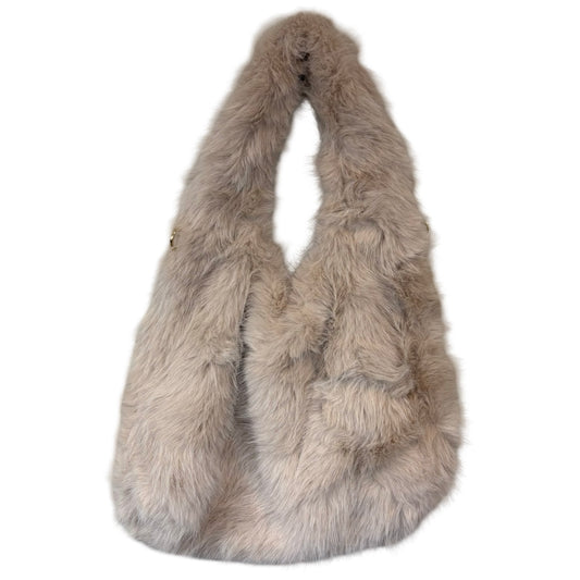 Faux Fur Hobo Bag