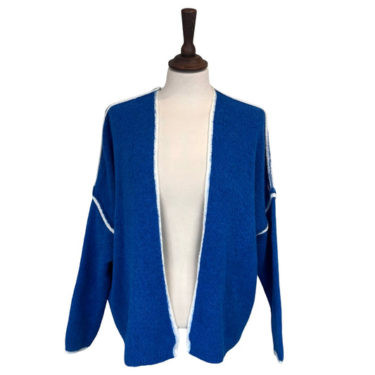 Sally Contrast Edge Cardigan