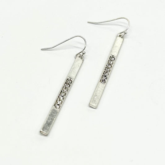 Seven Set Crystal Totem Drop Earrings