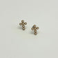 Pearl Cross Studs