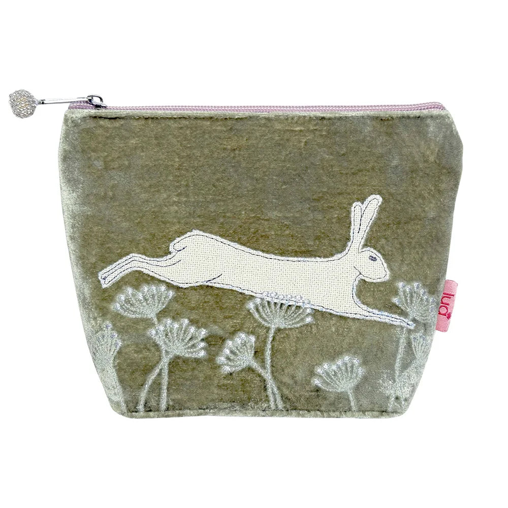 Leaping Hare Cosmetic Purse