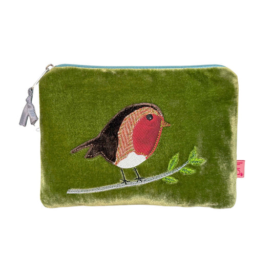 Robin Velvet Purse