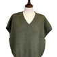 Adelita Ribbed V Neck Sweater Vest