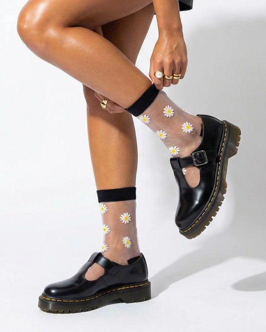 Sheer Ankle Socks