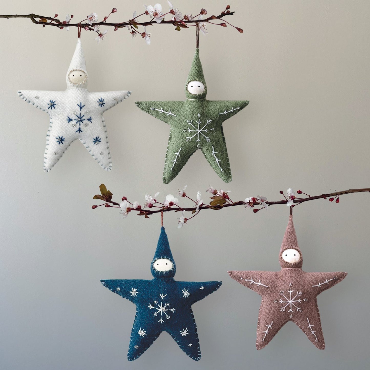 Large Felt Star Baby Hanging Decoration