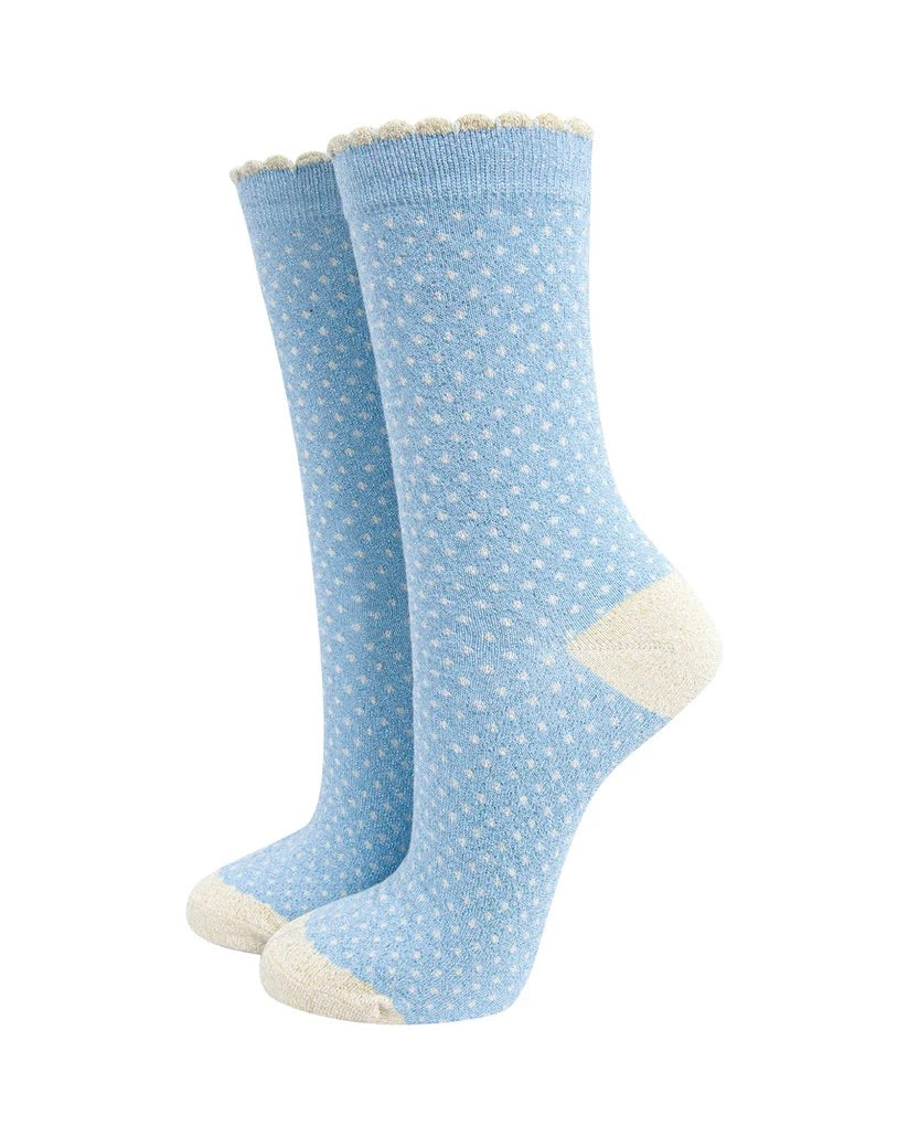 Women's Glitter Spot Socks