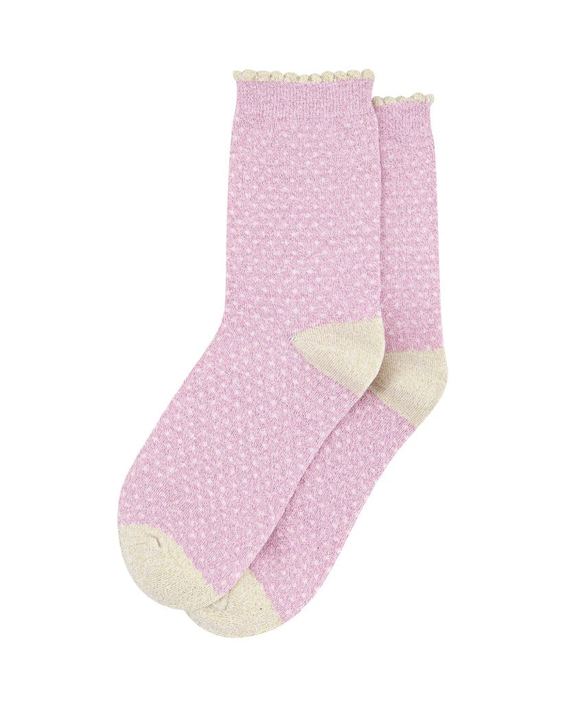 Women's Glitter Spot Socks