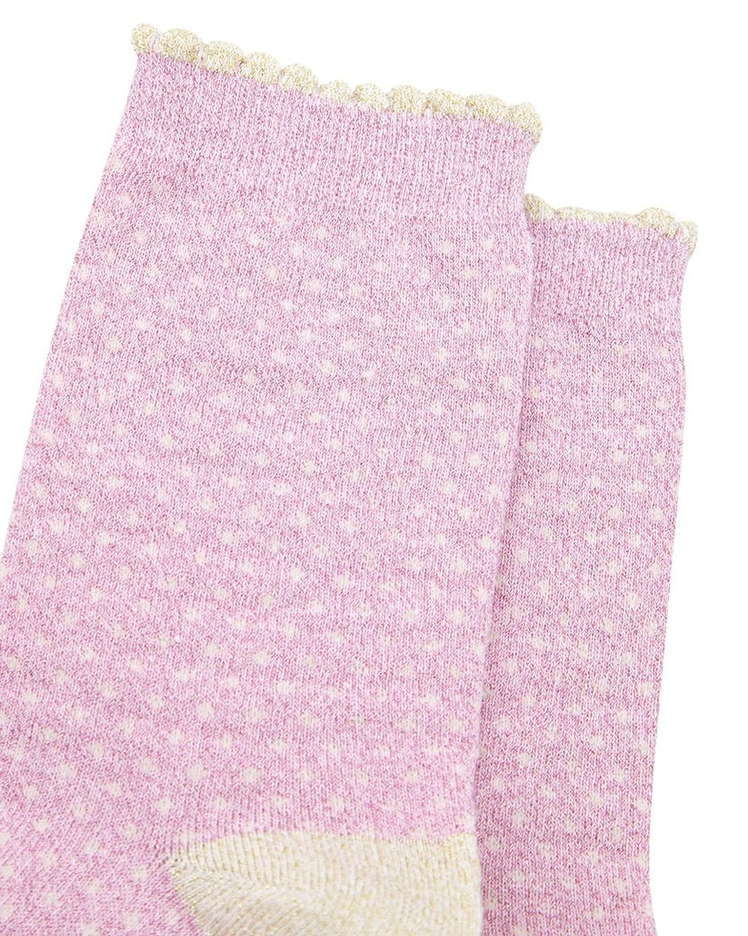 Women's Glitter Spot Socks