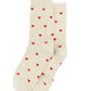 Love Hearts Combed Cotton Glitter Socks