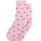 Love Hearts Combed Cotton Glitter Socks