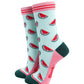 Bamboo Sliced Watermelon Socks
