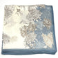 100% Silk Floral Scarf