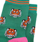 Tiger Faces Bamboo Socks
