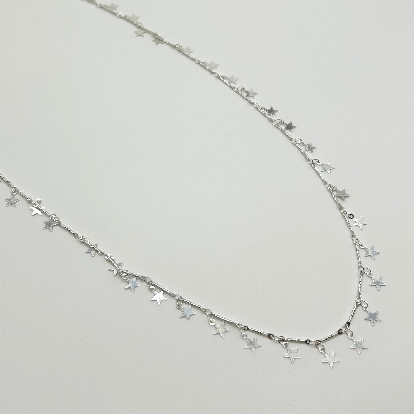 Multiple Star Long Necklace
