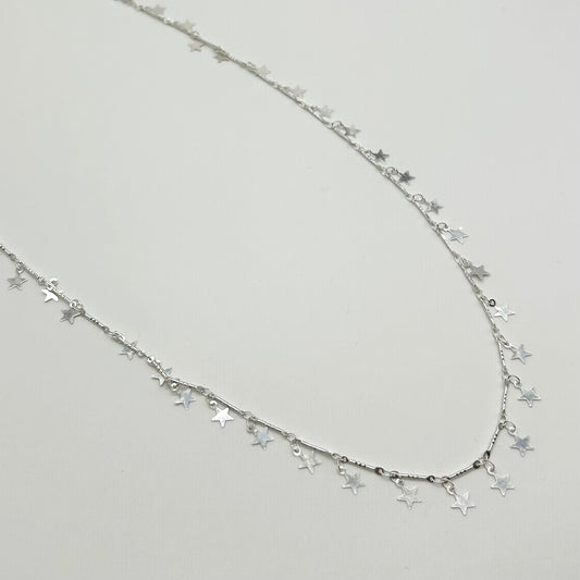 Multiple Star Long Necklace