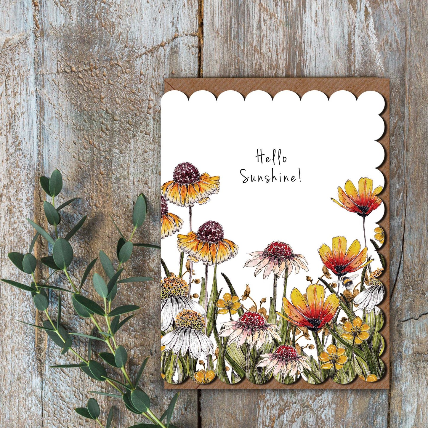 Toasted Crumpet Hello Sunshine Mini Card