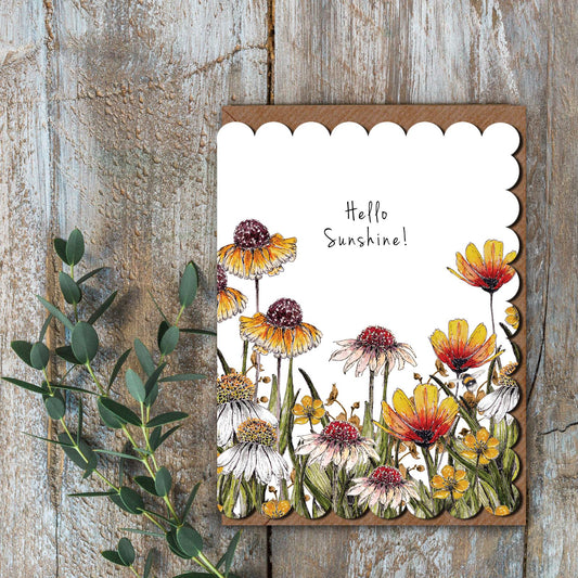 Toasted Crumpet Hello Sunshine Mini Card