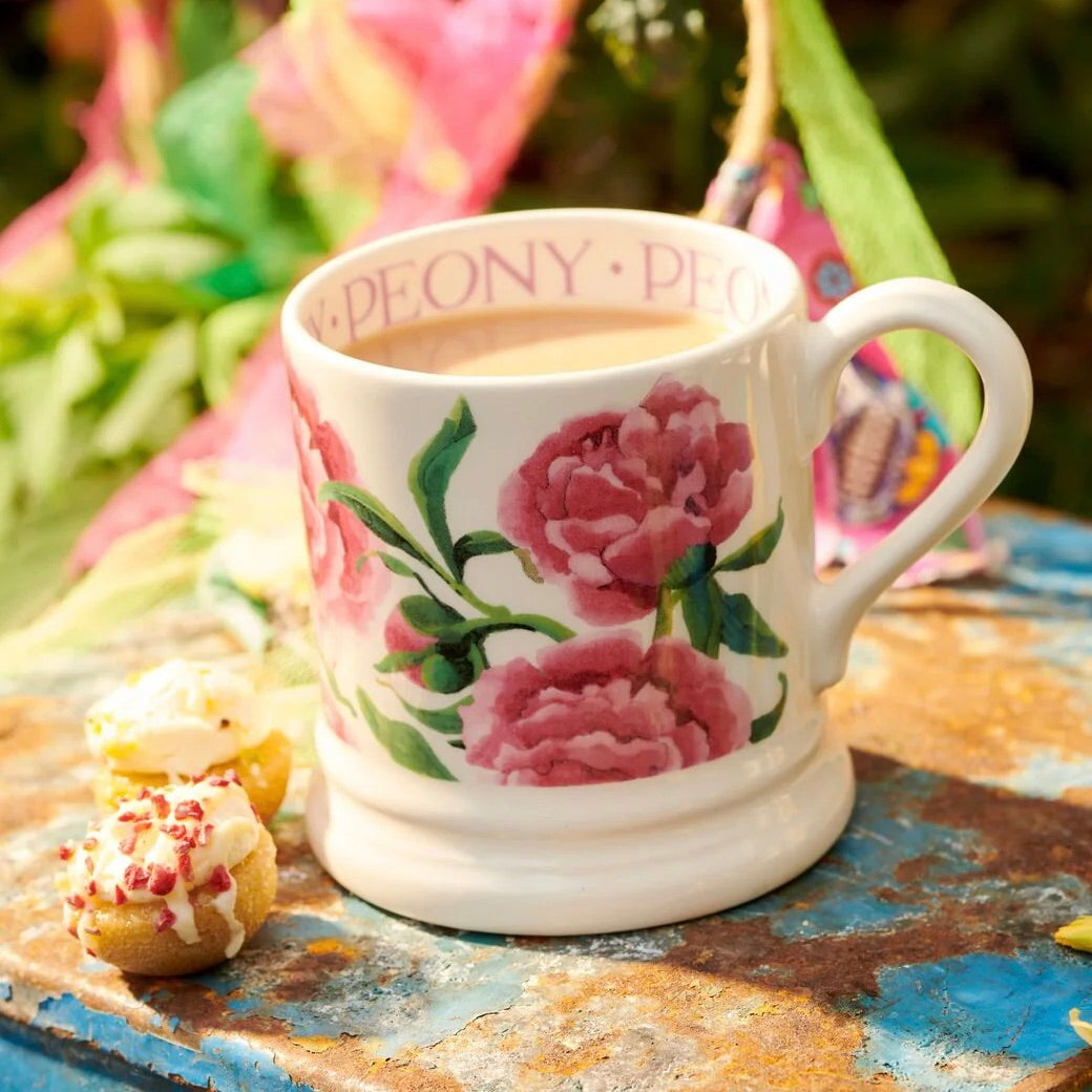Emma Bridgewater Pink Peony 1/2 Pint Mug
