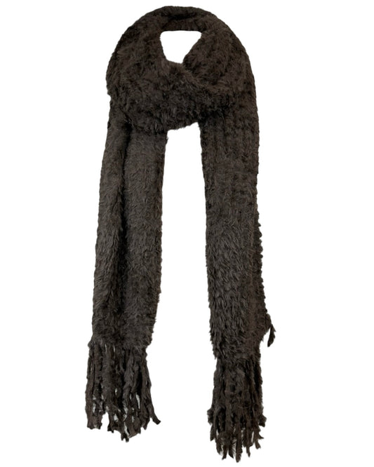 Soft Fluffy Tassel Scarf