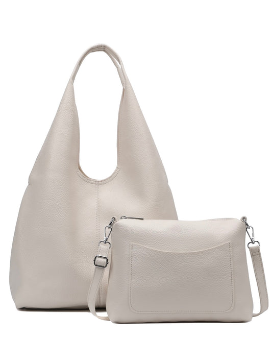 Slouchy Hobo Bag With Extra Bag