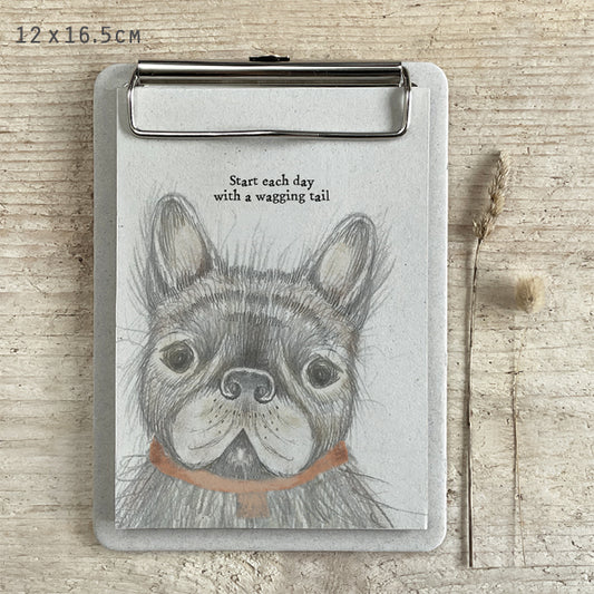 Small Dog Clip Pad - Start Each Day