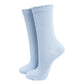 Women's Plain Glitter Socks