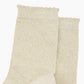 Women's Plain Glitter Socks