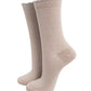 Women's Plain Glitter Socks