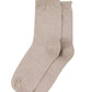 Women's Plain Glitter Socks