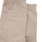 Women's Plain Glitter Socks