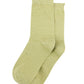 Women's Plain Glitter Socks