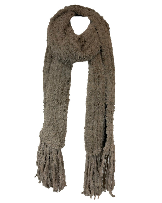 Soft Fluffy Tassel Scarf