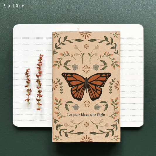 Small Insect Notebook - Butterfly