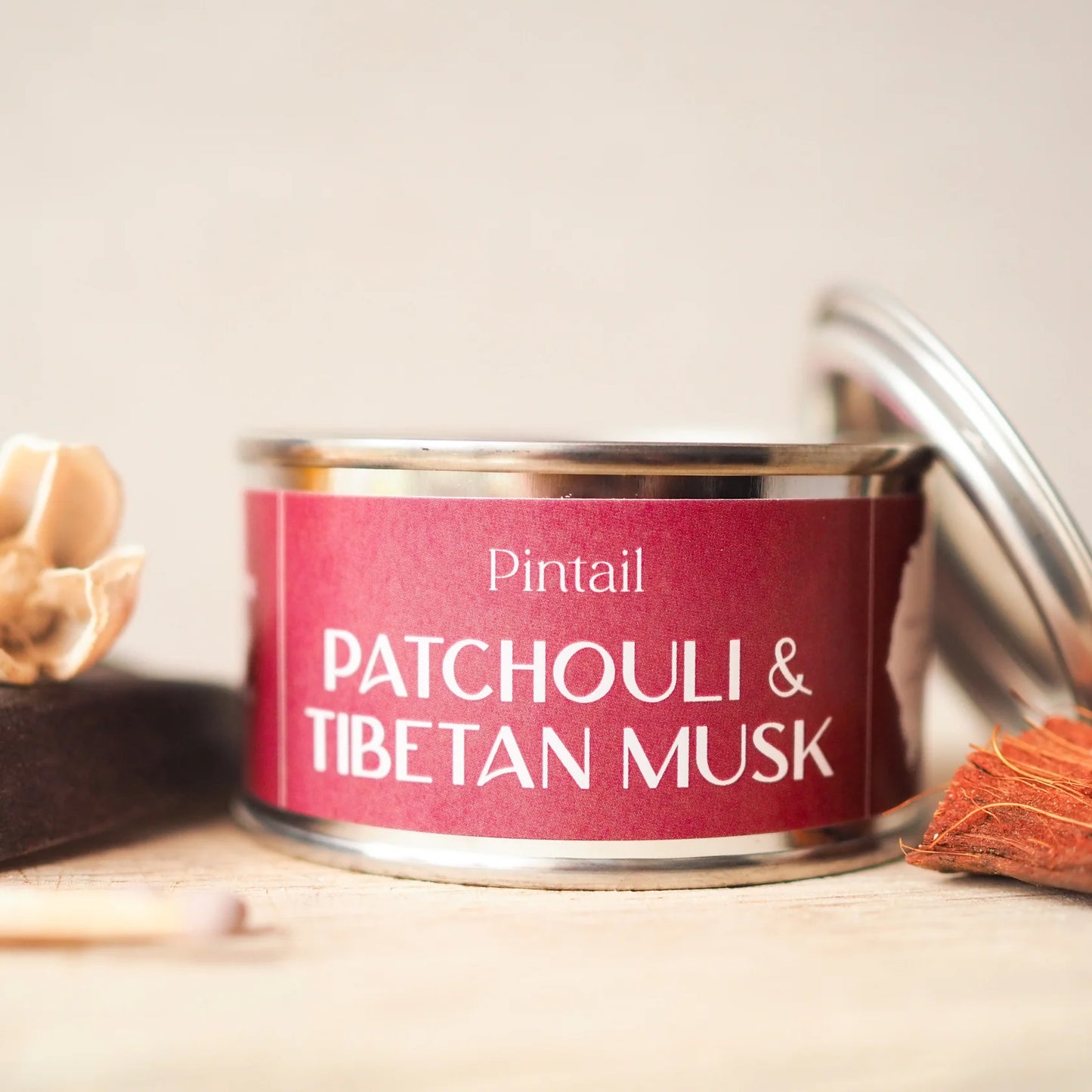 Patchouli & Tibetan Musk Candle Tin