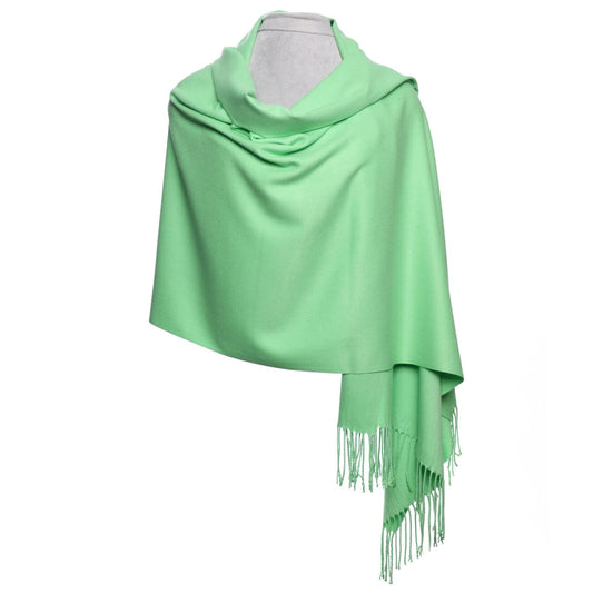 Plain Tassel Pashmina