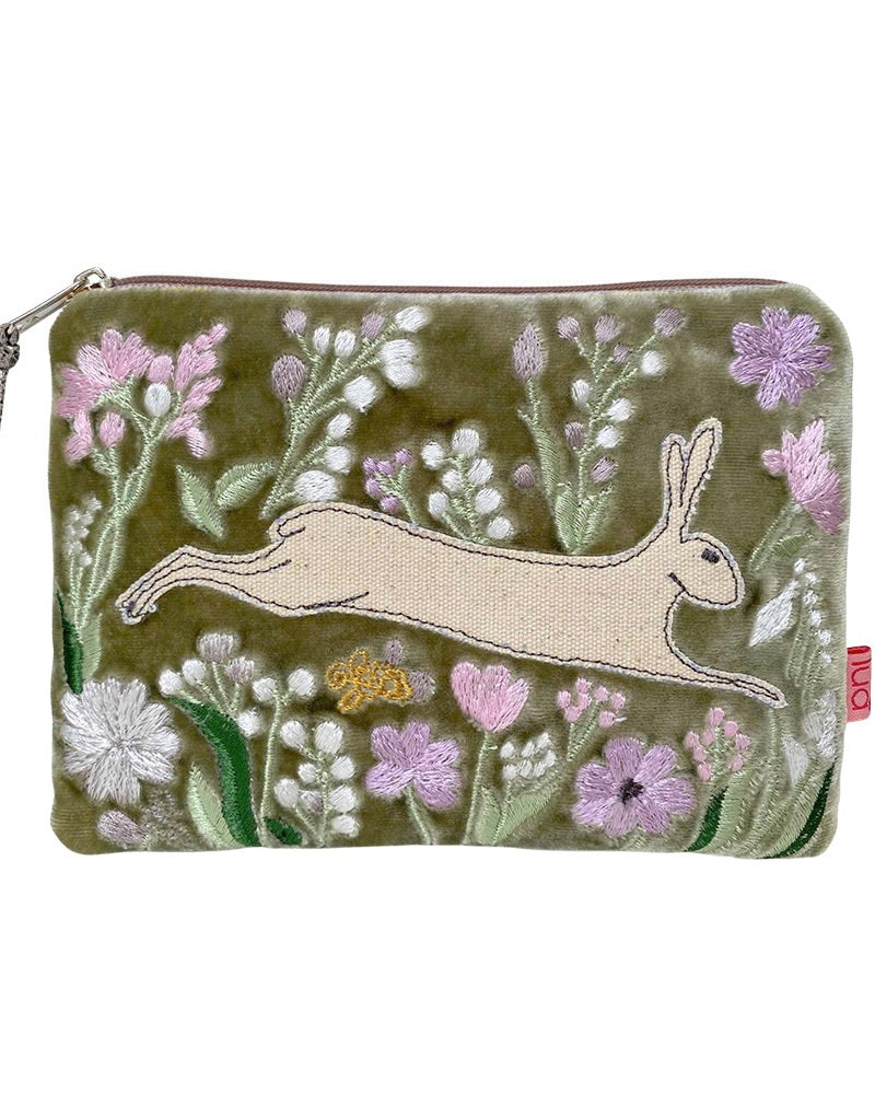 Hare & Flowers Purse