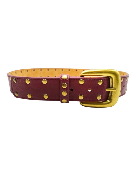 Multi Studded Gold Buckle Belt