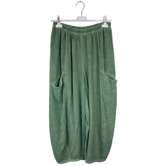Carol Hessian Harem Trousers