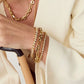 Talis Chains Ridged Tennis Bracelet
