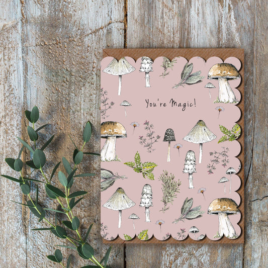 Toasted Crumpet You're Magic Mini Card