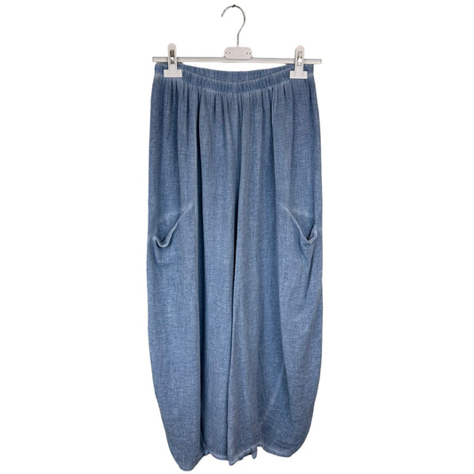 Carol Hessian Harem Trousers
