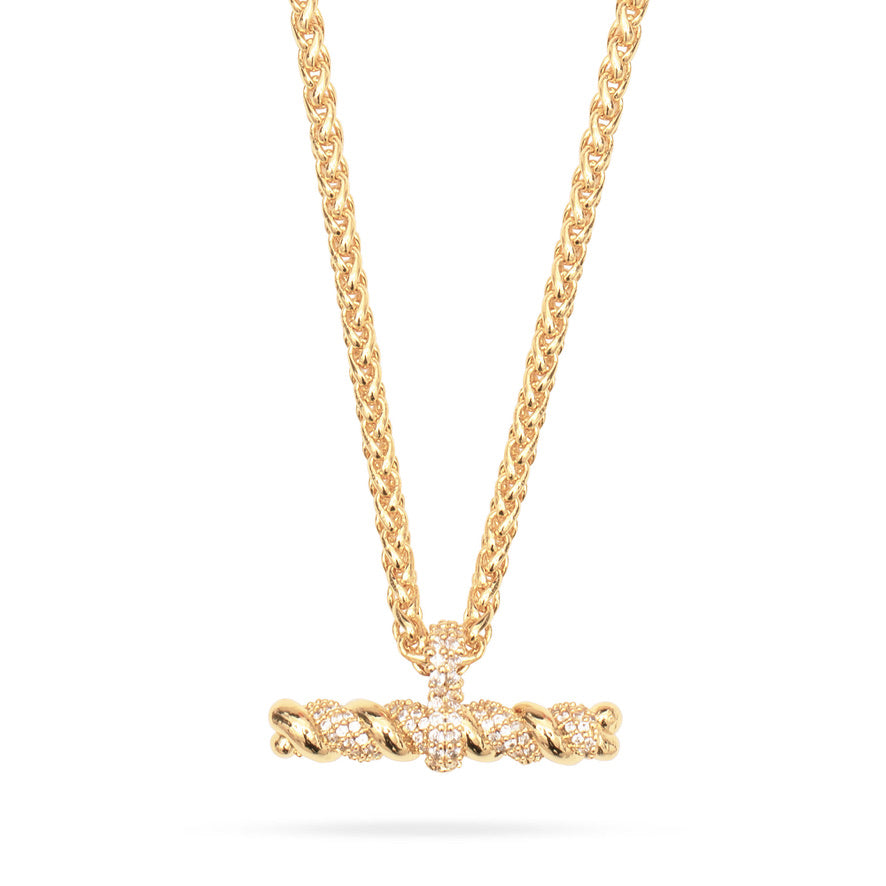 Talis Chains T-Bar Necklace