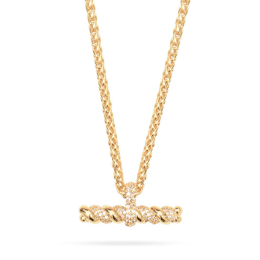 Talis Chains T-Bar Necklace