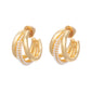 Talis Chains Claw Pearl Earrings