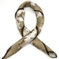 100% Silk Floral Scarf