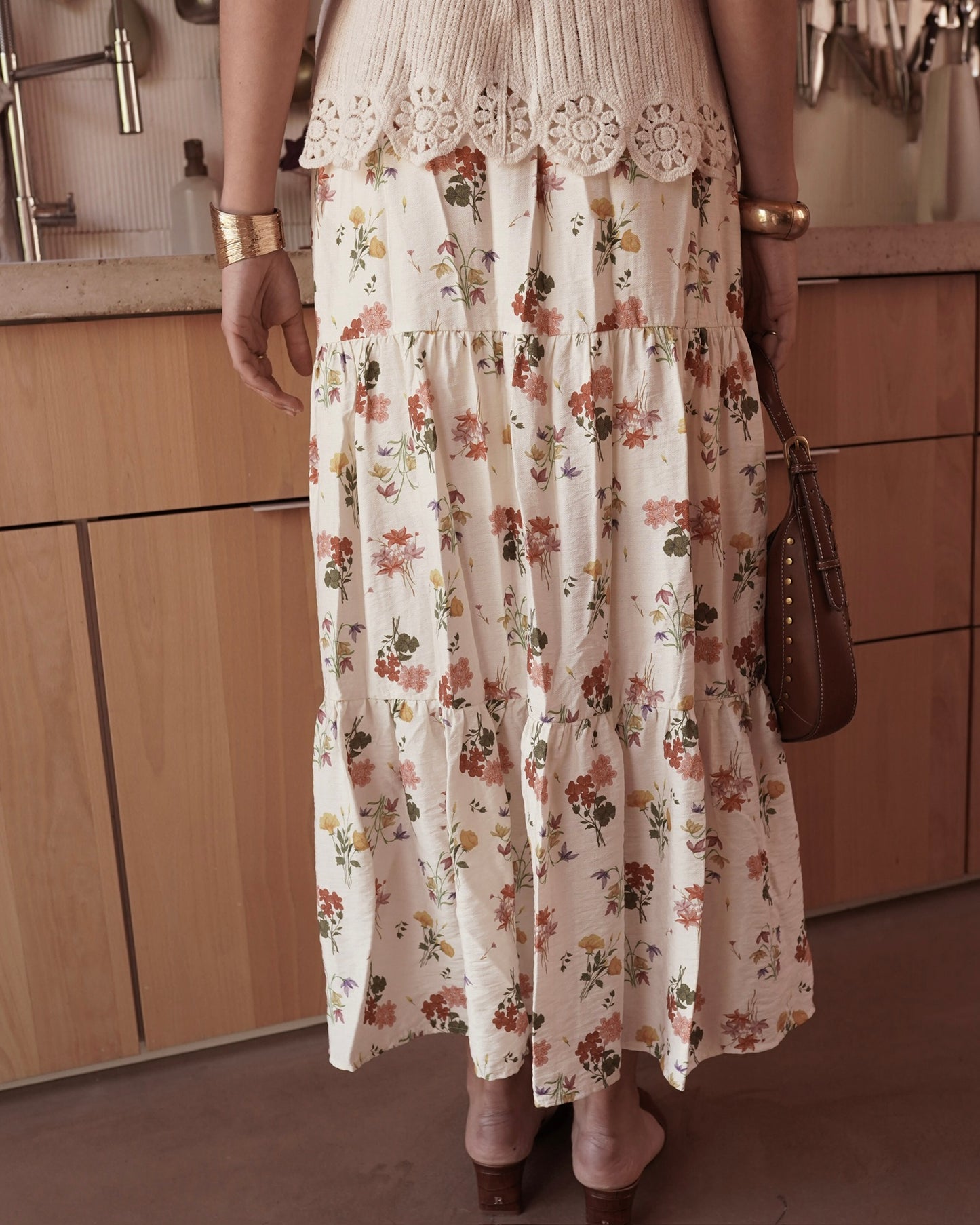 Clare Floral Skirt