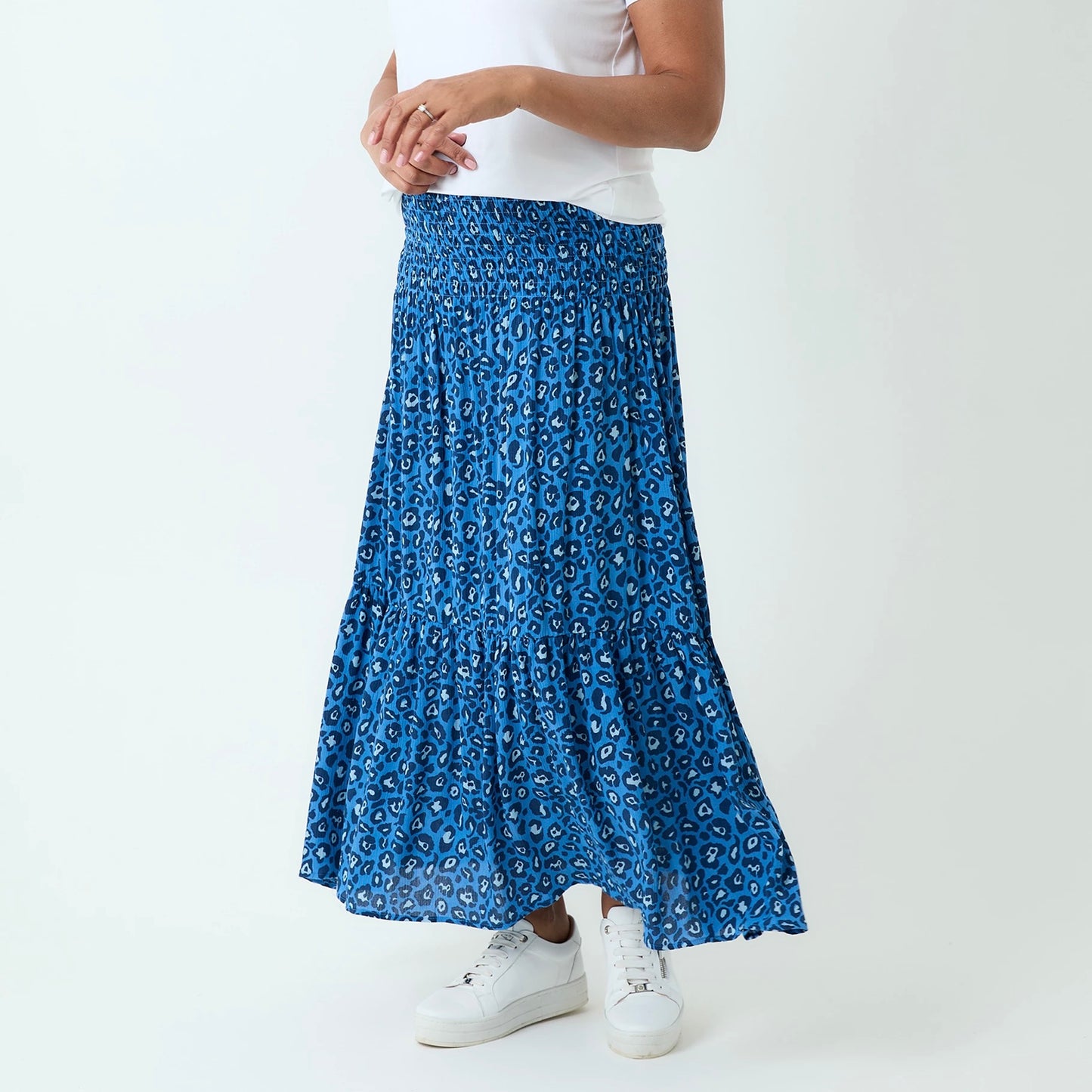 Lisa Leopard Skirt Dress