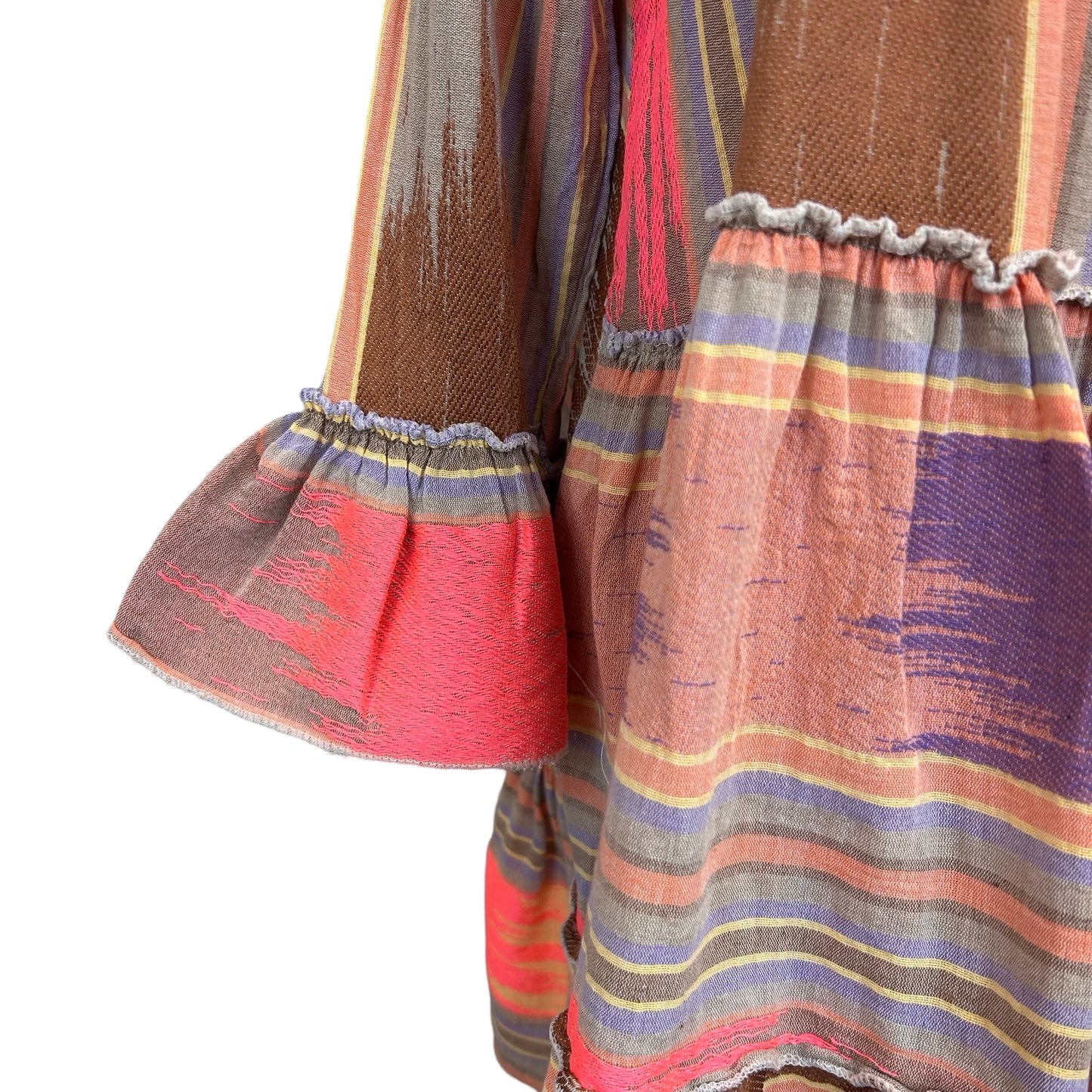 Lyra Stripe Tiered Dress