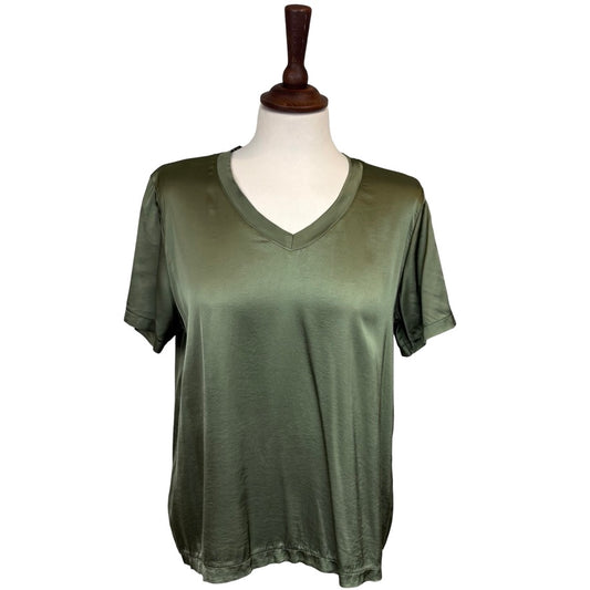 Ria Silk Mix Top